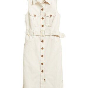 Banana Republic Safari Heritage Collection Bahia Button Dress Petite 8